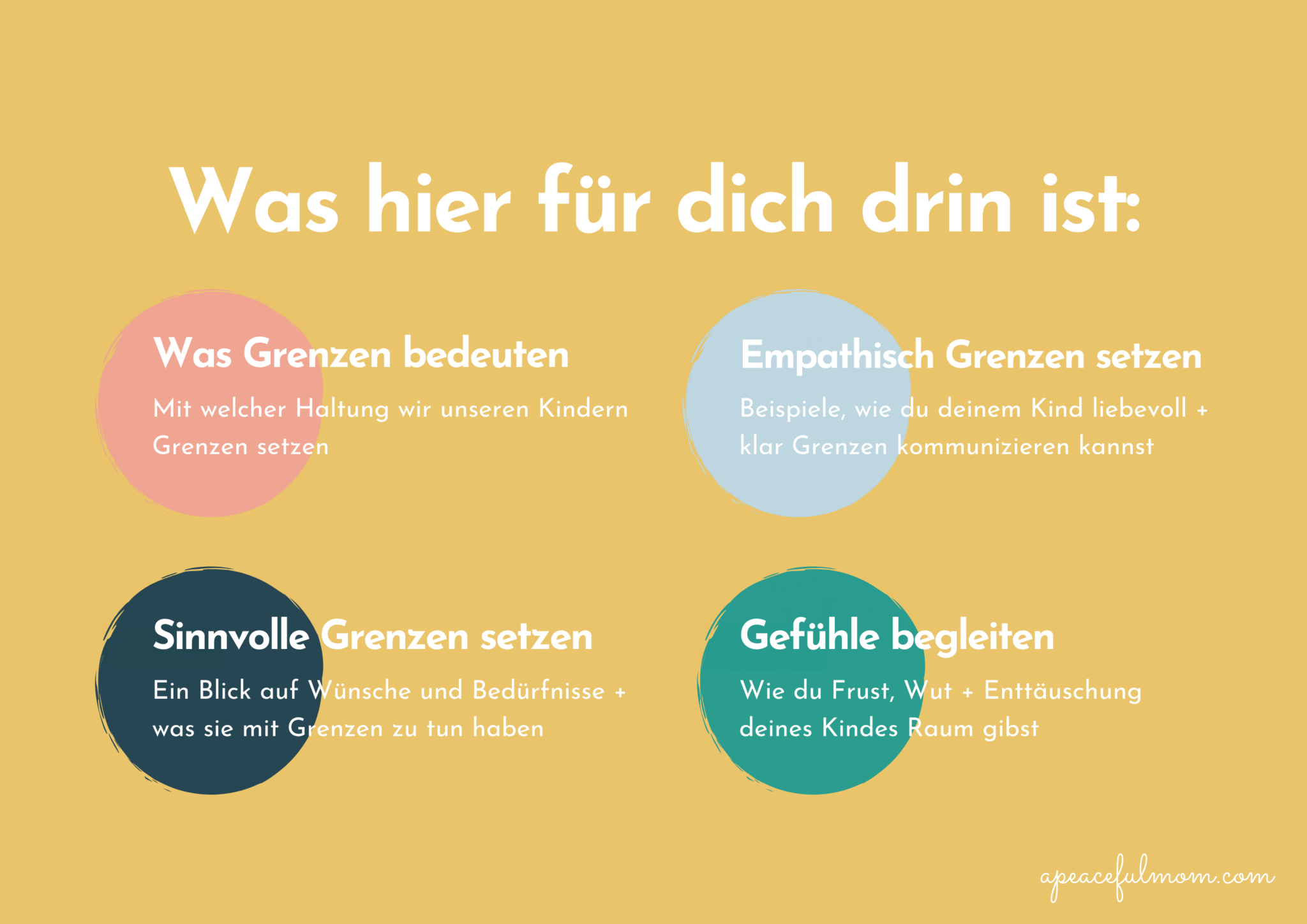 Kindern Grenzen Setzen - E-Booklet - A Peaceful Mom